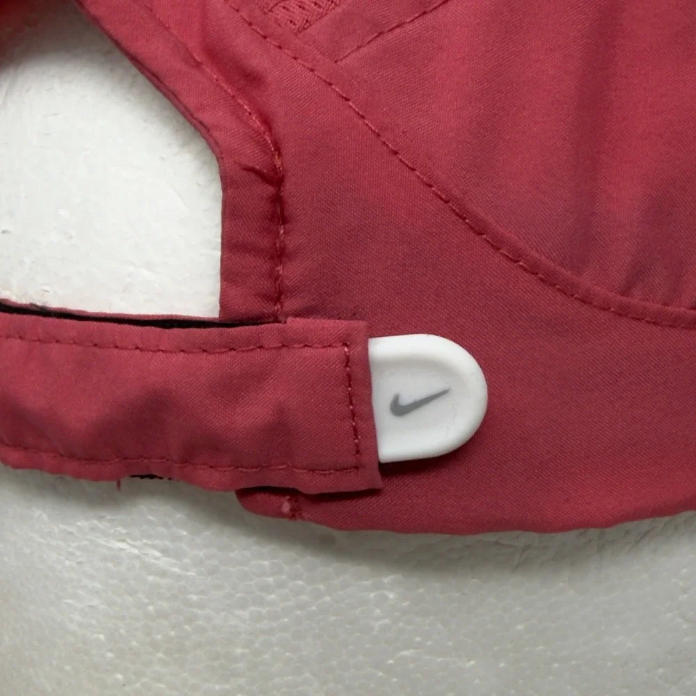 Vintage Nike Tailwind 7 Panel Hat Cap‎ Pink Strapback Dri-Fit Featherlight